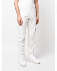 Белые брюки чинос от C.P. Company