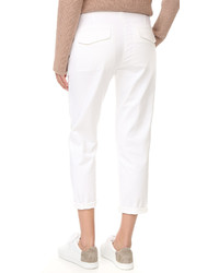 Женские белые брюки чинос от Vince