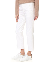 Женские белые брюки чинос от Vince