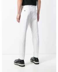Белые брюки чинос от DSQUARED2