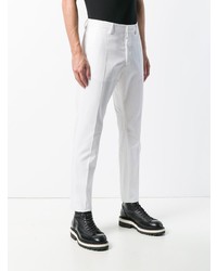 Белые брюки чинос от DSQUARED2