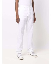 Белые брюки чинос от Ami Paris