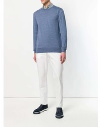 Белые брюки чинос от Etro