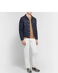 Белые брюки чинос от Canali