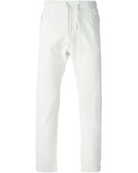 Белые брюки чинос от Diesel