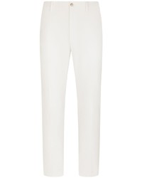 Белые брюки чинос от Dolce & Gabbana