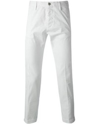 Белые брюки чинос от DSquared
