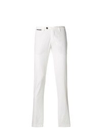 Белые брюки чинос от Eleventy