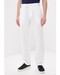 Белые брюки чинос от Elijah & Sims