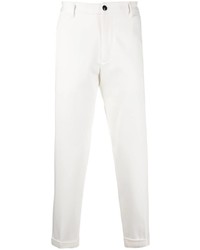 Белые брюки чинос от Emporio Armani