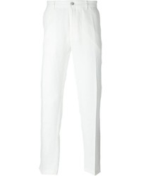 Белые брюки чинос от Hugo Boss