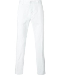 Белые брюки чинос от Hydrogen