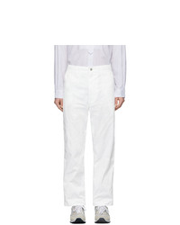 Белые брюки чинос от Junya Watanabe