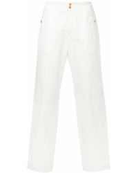 Белые брюки чинос от Kolor
