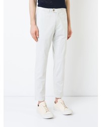 Белые брюки чинос от Venroy