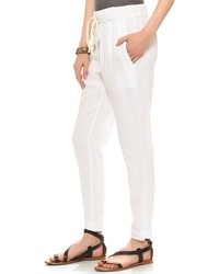 Женские белые брюки чинос от Enza Costa