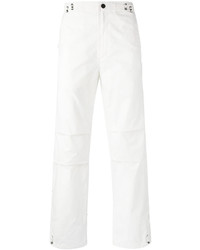 Белые брюки чинос от MHI