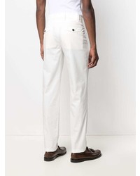 Белые брюки чинос от Eleventy