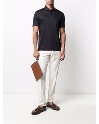 Белые брюки чинос от BOSS