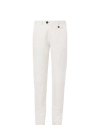 Белые брюки чинос от Oliver Spencer