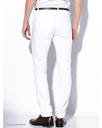 Белые брюки чинос от Oodji