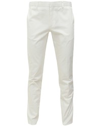 Белые брюки чинос от Oodji
