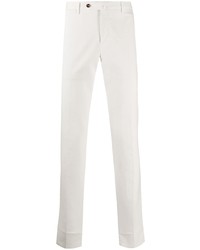 Белые брюки чинос от Pt01