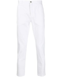Белые брюки чинос от Pt05