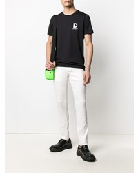 Белые брюки чинос от Dondup