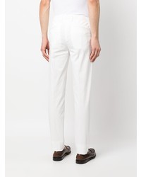 Белые брюки чинос от Boglioli