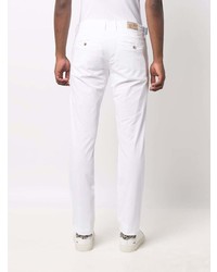 Белые брюки чинос от Jacob Cohen