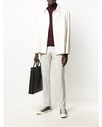 Белые брюки чинос от Pt01