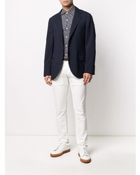 Белые брюки чинос от Incotex