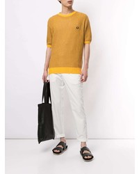 Белые брюки чинос от Venroy