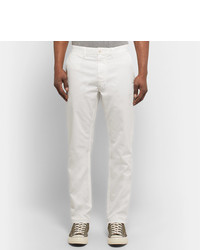 Белые брюки чинос от Alex Mill