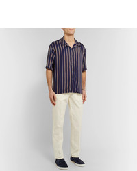 Белые брюки чинос от Dunhill