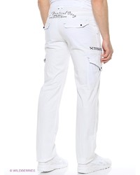 Белые брюки чинос от Stayer