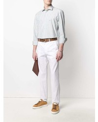 Белые брюки чинос от Z Zegna