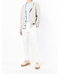 Белые брюки чинос от Emporio Armani