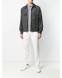 Белые брюки чинос от Peuterey