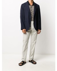 Белые брюки чинос от Dell'oglio