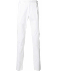 Белые брюки чинос от Tagliatore