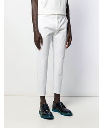 Белые брюки чинос от Pt05
