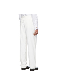 Белые брюки чинос от Ermenegildo Zegna