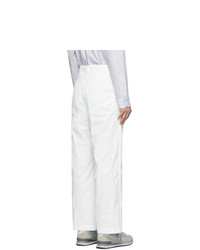 Белые брюки чинос от Junya Watanabe