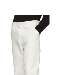 Белые брюки чинос от CARHARTT WORK IN PROGRESS