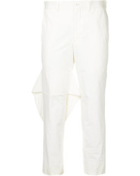 Женские белые брюки от Comme des Garcons