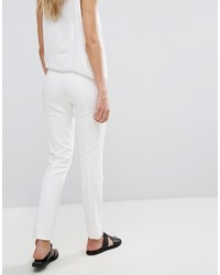 Женские белые брюки от Mango