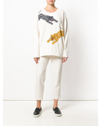 Женские белые брюки от Raquel Allegra