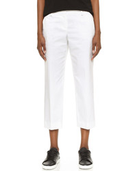 Женские белые брюки от DKNY
